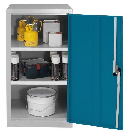 ARMOIRE BASSE 2 PORTES L/P : 1000 X 430 MM COLORIS GRIS - MANUTAN COLLECTIVITÉS