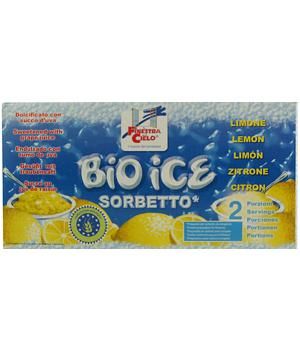 BIO ICE - SORBET CITRON À CONGELER SOI MÊME 2X60G