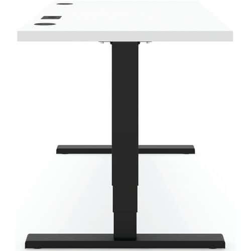 BUREAU PREMIUM RÉGLABLE ELEMENTS SOLID 1800 - GRIS - NOIR - ACTIFORCE