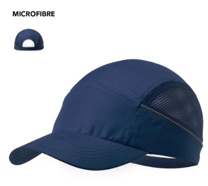 Casquette sport en microfibre douce et résistante - Isildur 1536 - Filet anti-transpiration et bandes réfléchissantes_0