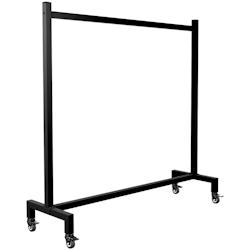 CLP Portant Gisborne Noir /120x38x120 - inox 326425_0