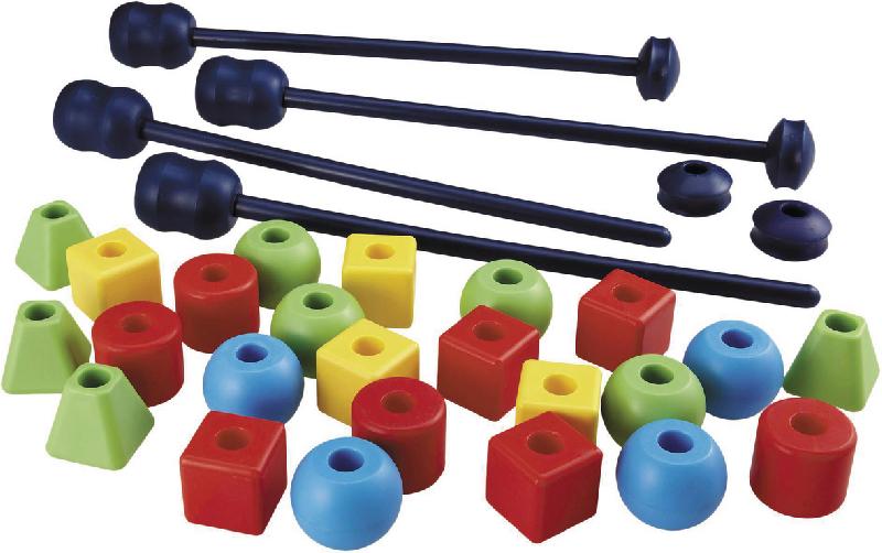 COMPLÉMENT ATELIER MINI-RYTHMES ET MAXI-PERLES POUR 4 ENFANTS - MANUTAN COLLECTIVITÉS