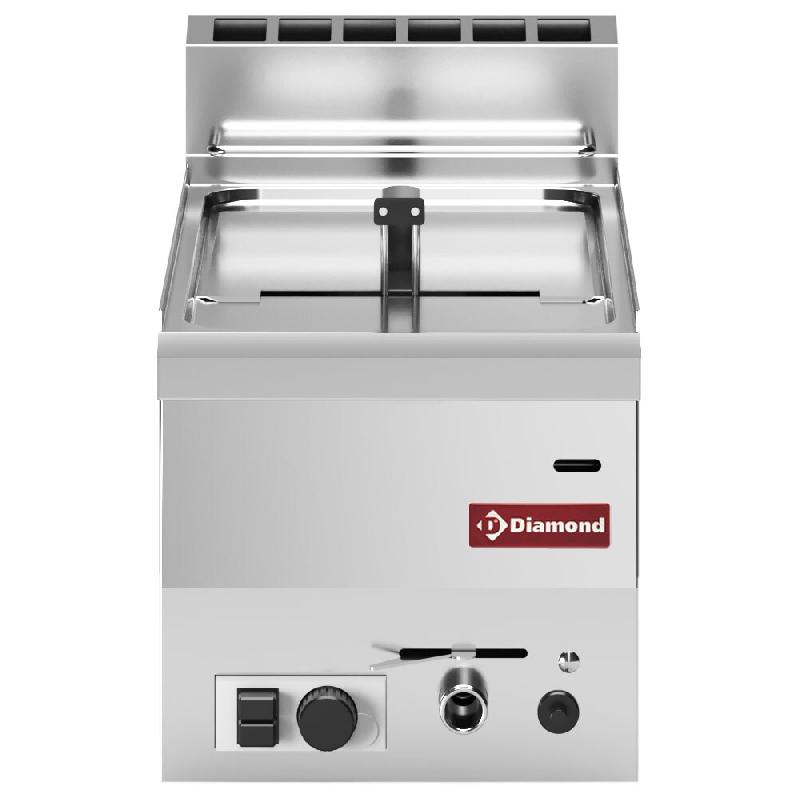 Diamond - Friteuse gaz, 1 cuve 8 litres -Top- - réf. G60/F8-3T-N - inox AKS-G60/F8-3T-N_0