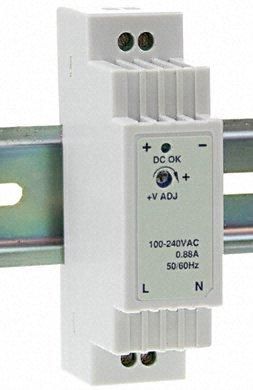 DIN RAIL PSU, 5V 2.4A