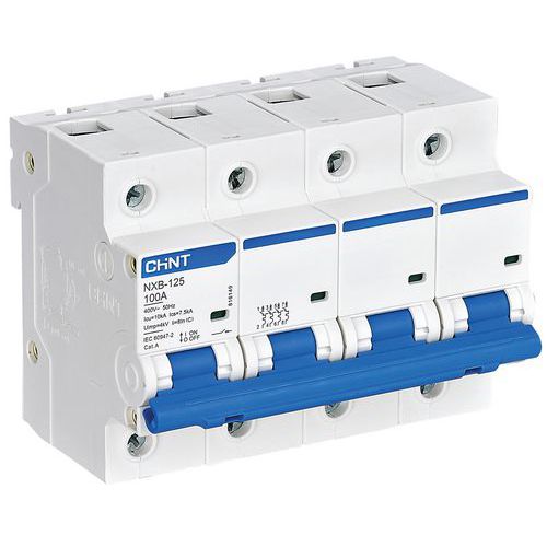 DISJONCTEUR MODULAIRE (SÉRIE NEXT) 4P 100A COURBE C - CHINT