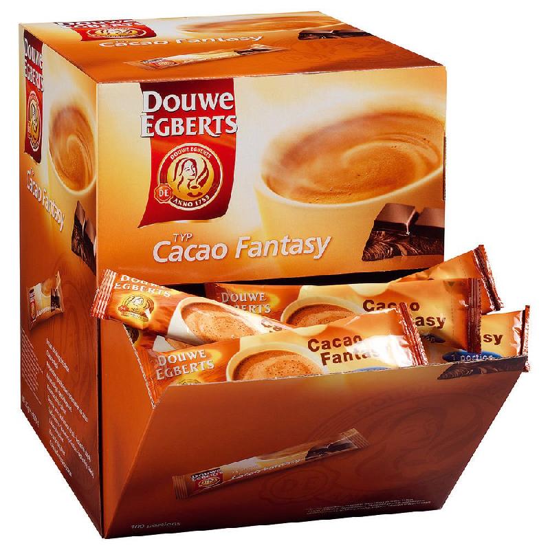 DOUWE EGBERTS BOITE DE 100 STICKS POUR BOISSON CACAOTÉE CHOCOLAT FANTASY DOUWE EGBERTS