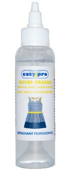 Easypro detachant professionnel linge avant lavage tache grasses ph: 5,7 +/- 1.Flacon de 100ml_0
