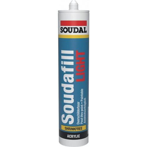 ENDUIT ET MASTIC DE REBOUCHAGE SOUDAFILL LIGHT EN CARTOUCHE - 310ML PAR 15 SOUDAL