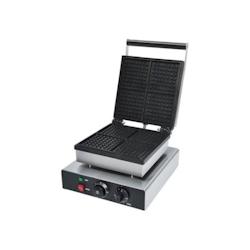 GGM Gastro Gaufrier électrique simple en fonte ouverture 90° - 4 gaufres - 4063326271529_0