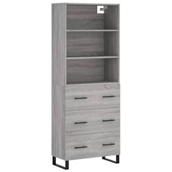 Helloshop26 - Buffet bahut commode armoire meuble de rangement organisateur cuisine salle de séjour salon haut sonoma 69,5 x 34 x 02_0035439 - 300021_0