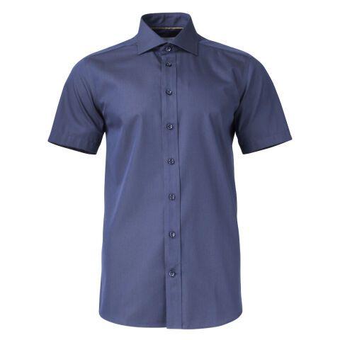 J.HARVEST & FROST YB50 TWILL S/S CHEMISE REGULAR FIT HOMMES MARINE - TAILLE XXXXXL