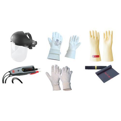KIT EPI DE VÉRIFICATION D'ABSENCE DE TENSION ÉLECTRIQUE BT - CATU