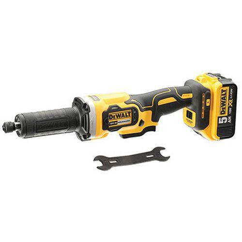 MEULEUSE DROITE XR 18V 5AH LI-ION BRUSHLESS - 2 BATTERIES - DEWALT