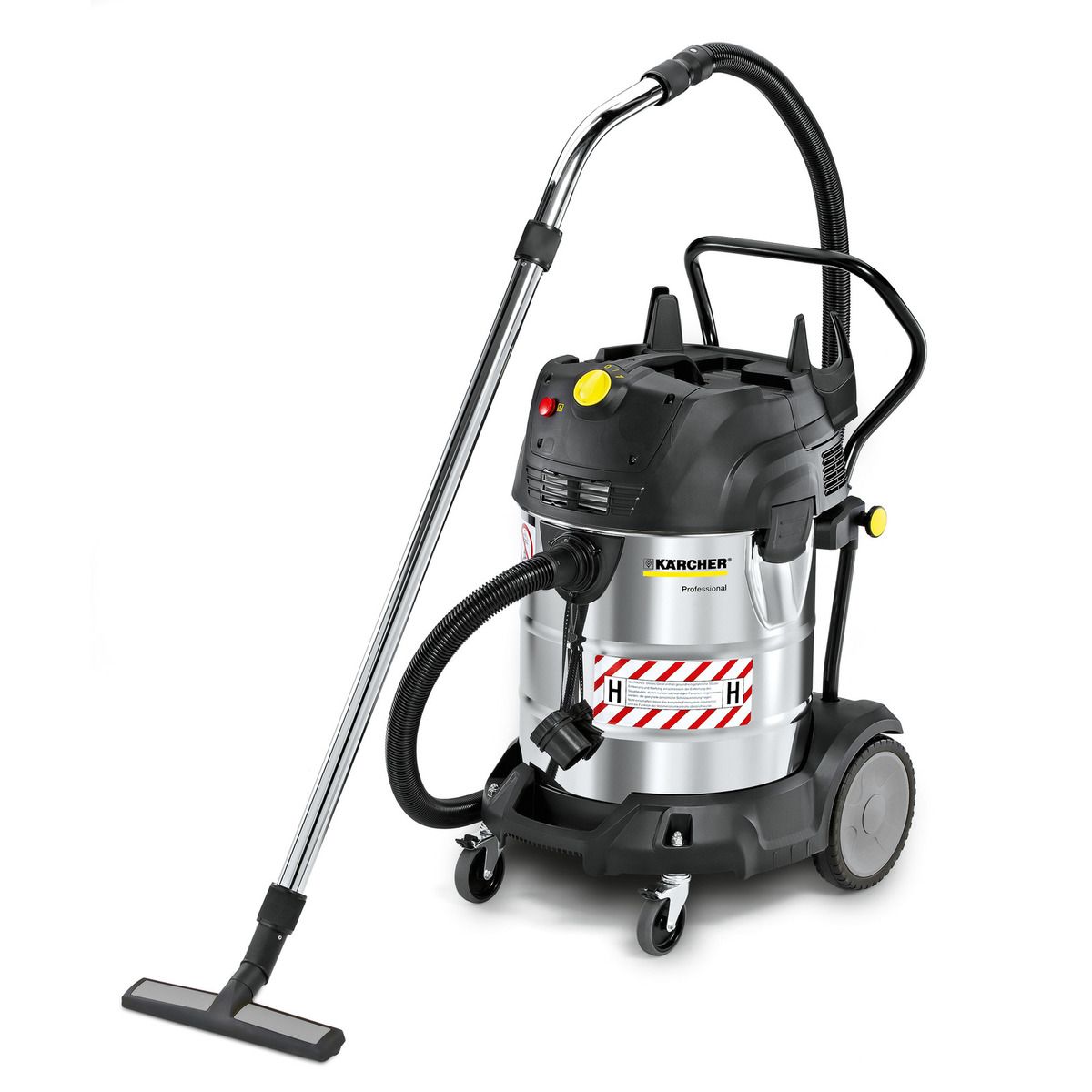 Nt 75/1 me ec h z22 - aspirateur poussière et eau - kärcher - débit d'air (l/s) 61_0