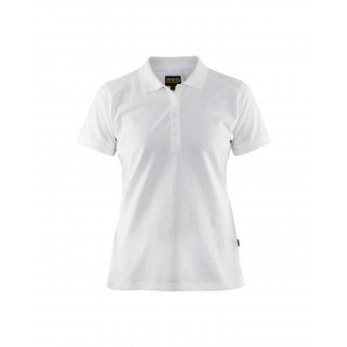 POLO DE TRAVAIL FEMME EN COTON 3390 - BLANC - M BLAKLADER
