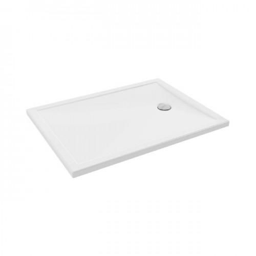 RECEVEUR DE DOUCHE EXTRA-PLAT 120X90CM - BONDE À DROITE - BLANC - CAMILLE JACOB DELAFON
