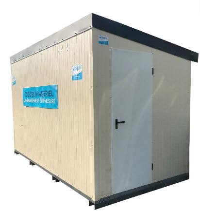 SAS Sanitaire tri-zones avec douche et WC adaptable et aménageable selon vos besoins - COQUELIN BATIMENT_0
