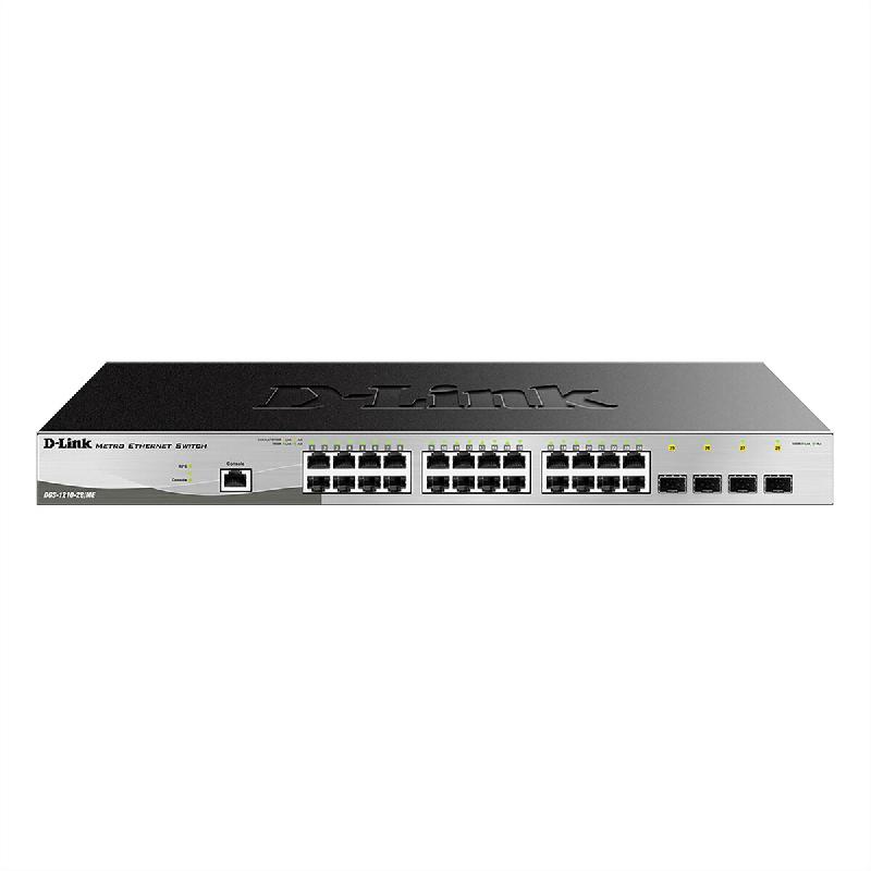 Switch 28 ports D-LINK DGS-1210-28/ME/E, Layer2 Smart Managed ME Gigabit - argenté DGS-1210-28/ME/E_0