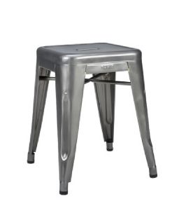 Tabouret H - tabouret de restaurant Tolix - hauteur 45 cm - Réf. 3508 - design industriel empilable_0