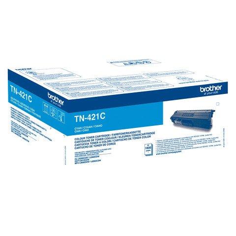 TONER BROTHER TN421 CYAN POUR IMPRIMANTE LASER - TONER AUTHENTIQUE