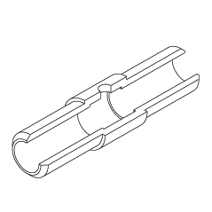 Tube graphite avec revêtement pyrolytique (10) - Hitachi pour spectromètre d'absorption atomique - haute pureté et faible coefficient de dilatation thermique_0