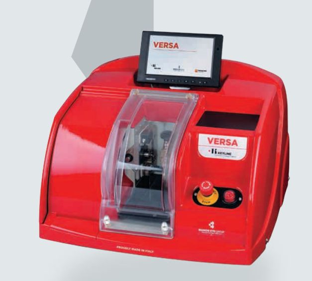Versa - Machine pour clés laser et poinçonnées Keyline S.P.A. - Décodage séquentiel et gravure graphique - Poids 37 kg_0