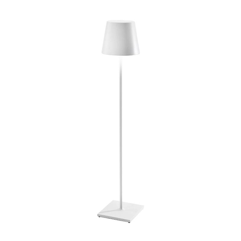 ZAFFERANO POLDINA XXL LAMPADAIRE IP54 BLANC