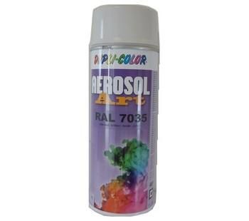 AEROSOL PEINTURE ART GRIS LUMINEUX RAL 7035