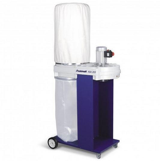 Aspirateur industriel de copeaux de bois Holzkraft ASA 203 - 5120203 - Fabrication allemande de haute qualité_0