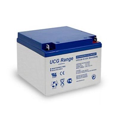 Batterie gel 26Ah 12V Ultracell - étanche et durable avec longue durée de vie_0