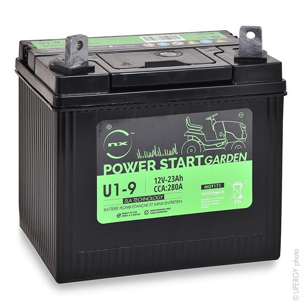 BATTERIE MOTOCULTURE U1-9 / U1-L9 / NH1222L 12V 23AH_0