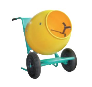 Bétonnière compacte et légère idéale pour des différentes travaux, capacité de malaxage : 100 L - ROLLBETA HDPE_0