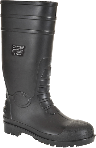 Bottes de sécurité Wellington S5 - noir FW95, taille 37 - normes ASTM F2413-11, AS/NZS 2210.3:2009, EN ISO 20345:2011 et EN 13832-2:2006_0