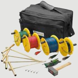 Kit de piquets de terre et résistivité méthode 4p (150m) - CARP01102025_0