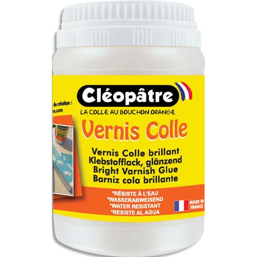 Cleopatre pot de vernis colle brillant au format de 250 g_0