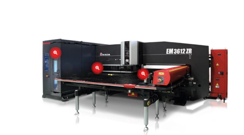 EM-ZR - Poinçonneuse AMADA - Double servomoteur avec tourelle ZR unique et TSU intégré_0