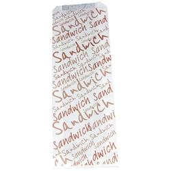 Firplast Sac sandwich blanc décor  sandwich11x4x31 cm - blanc 3760059542445_0