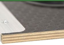 Plancher bois pour véhicule : Antidérapant, résistant aux charges lourdes, aux chocs et aux produits de chantier_1