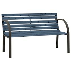 Helloshop26 - Banc de jardin meuble de patio d'extérieur terrasse pour enfants 81 cm bois de pin chinois gris 02_0011762 - 3000645547769_0
