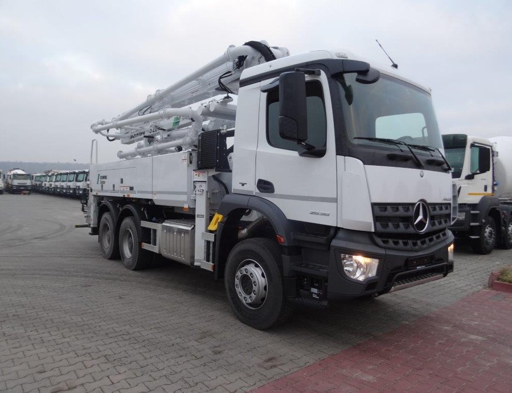 Camion pompe à béton Mercedes-Benz AROCS 2636 6x4 2017 - Pompe SCHWING S28X - 360 CV - EURO6_0