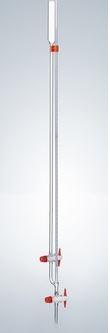 Microburette de Bang Classe AS - Graduation bleue - Robinet droit - Clé en PTFE - AS202004 - 5 ml 1/50_0