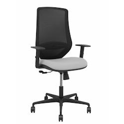 Piqueras y Crespo Silla Mardos sincro malla negra bali gris claro brazo regulable - gris multi-matériau 392SM840B40B10B68R65_0