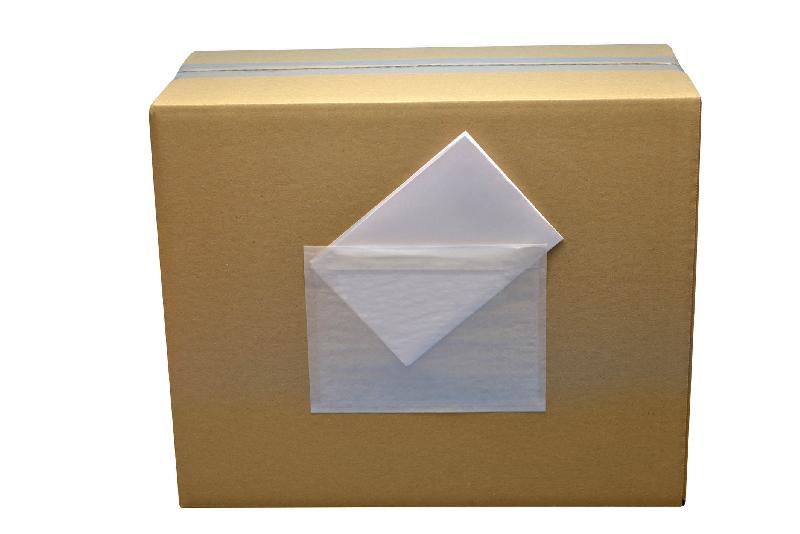 Pochette porte-document papier cristal transparente - 572986 – 162 x 120 mm_0