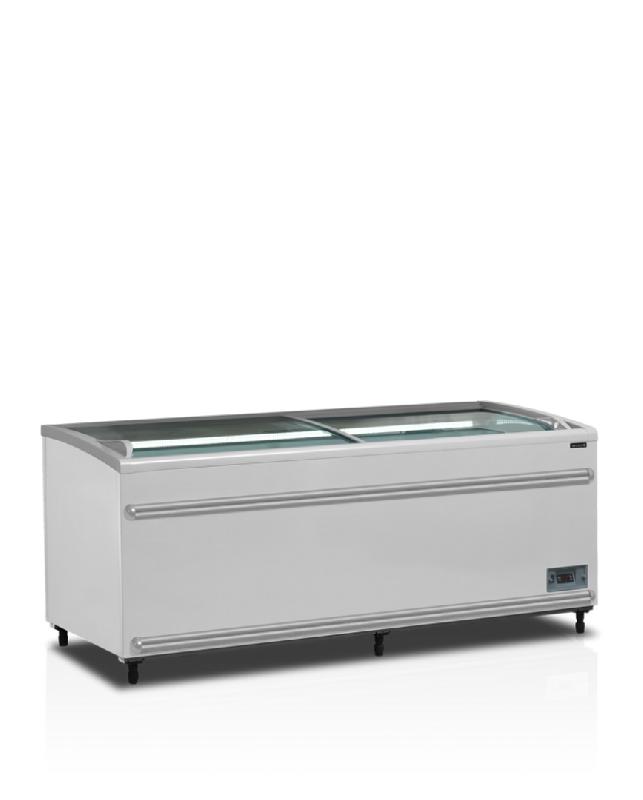 Réfrigérateur en congélateur de supermarché 786 l blanc - 1856x858x832 mm convertible - SFI185-CF VS_0