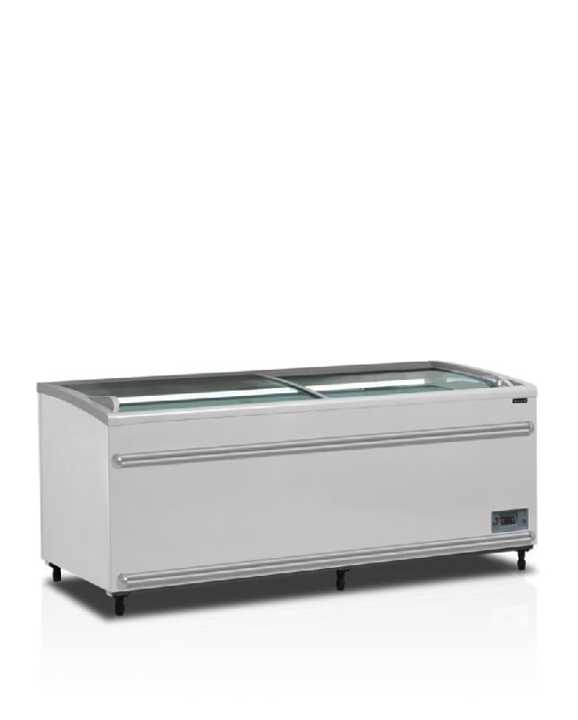 Réfrigérateur convertible en congélateur de supermarché 786 l blanc - 1856x858x832 mm - SFI185-CF VS_0