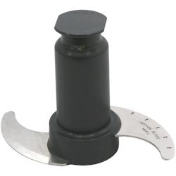 Rotor Sammic avec lames lisses pour viandes et produits fibreux - Lame pour cutter compact - Compatible CK-241 / CK-24V / K-41 / KE-4V - métal 2059750_0