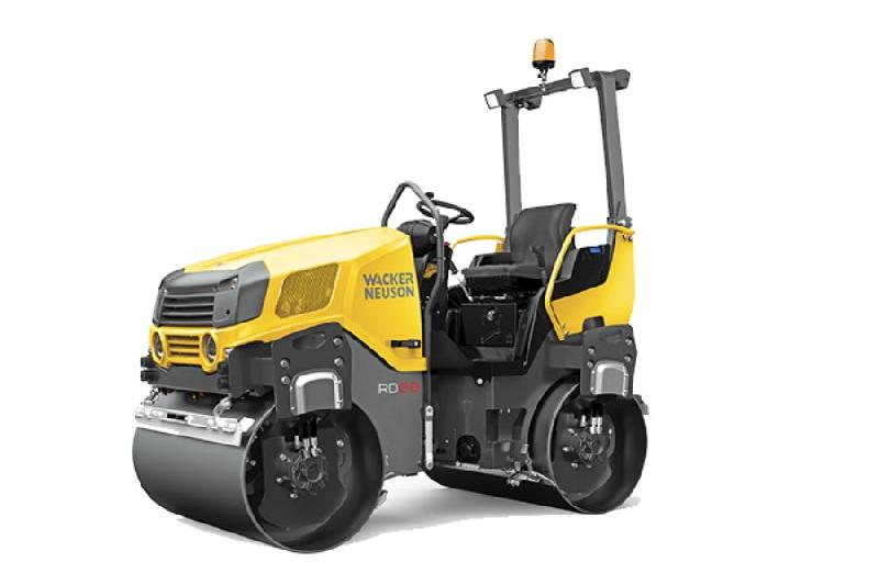 Rouleau tandem et combiné Wacker Neuson RD28 - modèles RD28-120, RD28-120c, RD28-120o - moteur 24 kW - poids 2695 à 2755 kg_0