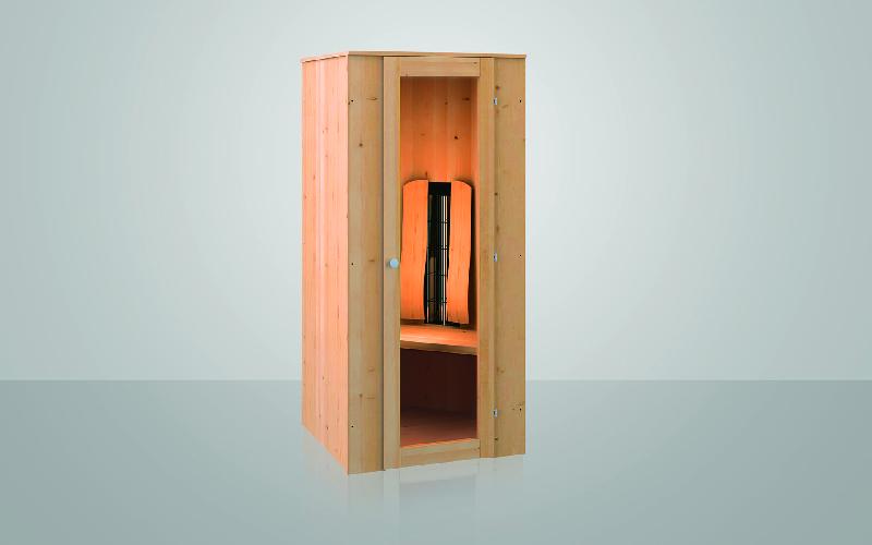 Sauna cabine infrarouge Eco Fit 1 Plus - compact, commande électronique, 1 personne_0