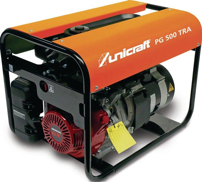 Groupe électrogène portable - Stromerzeuger PG 500 TRA 2,8 / 4,3 kW - Essence - UNICRAFT_0