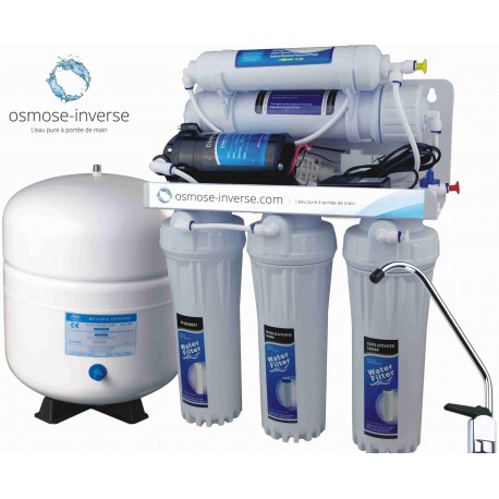 Osmoseur : Système de filtration d'eau par osmose inversée